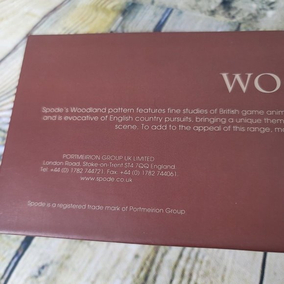 Spode Woodland Cutlery Pie Cake Knife Server Original Box 10 Inches - Picture 8 of 8